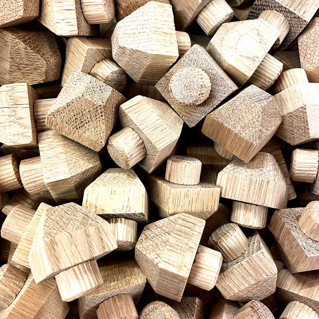 Oak Square End Grain