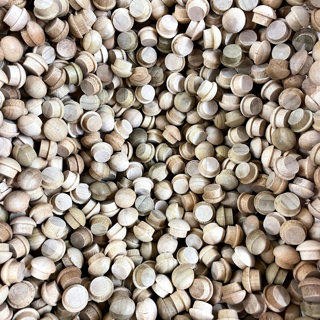 Poplar Mushroom End Grain Plugs