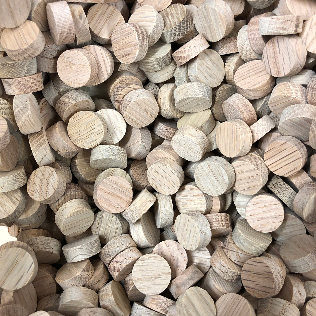 Red Oak Flat Cross Grain Plugs