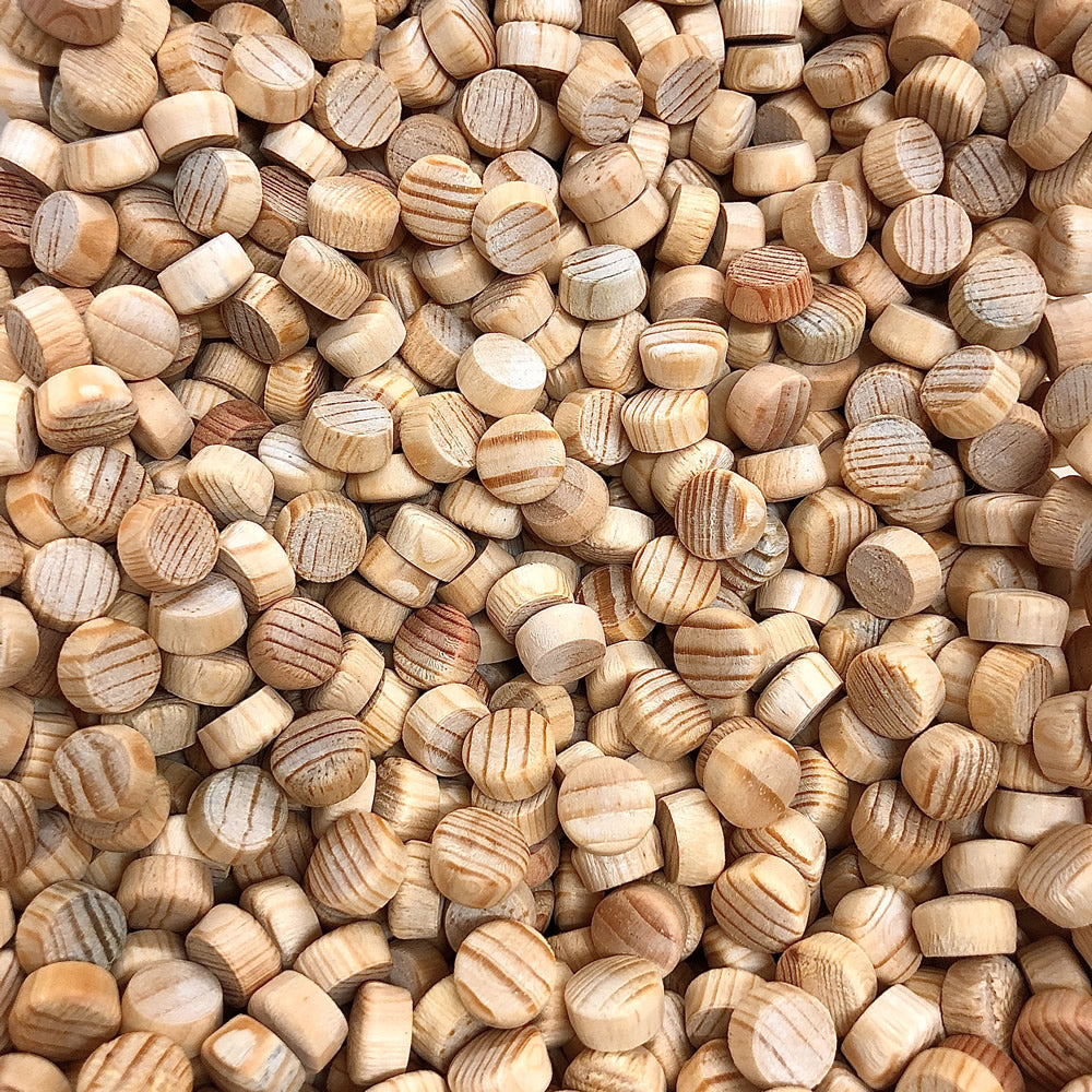Pine Oval End Grain