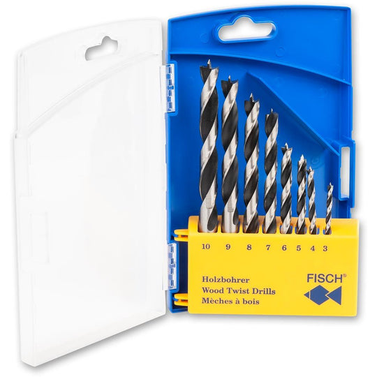 CV Wood Twist Drill Bit Set – Standard  (5/8/25 Piece)