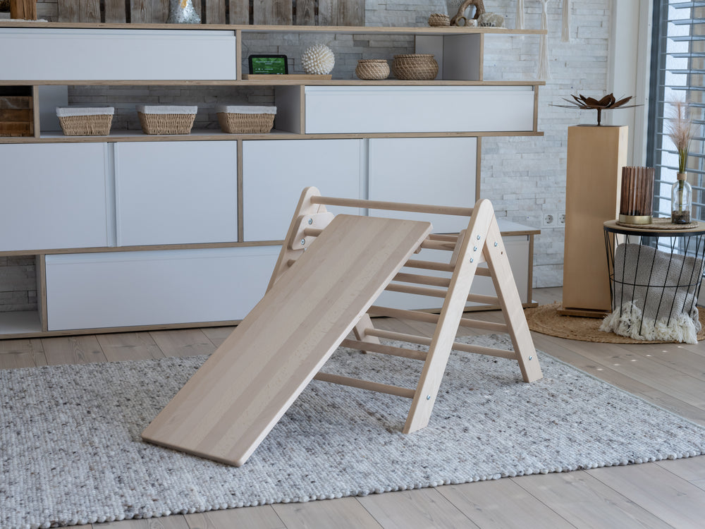 Beech Junior Climbing Triangle with Slide Board