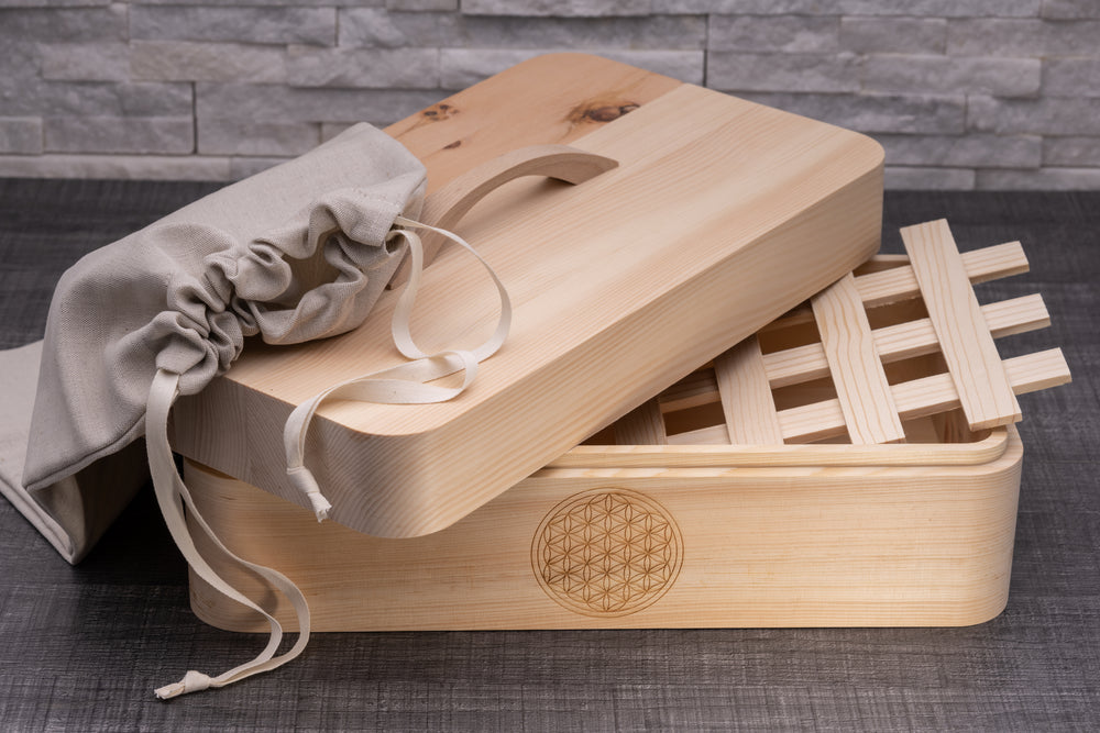 Swiss Stone Pine Bread Box