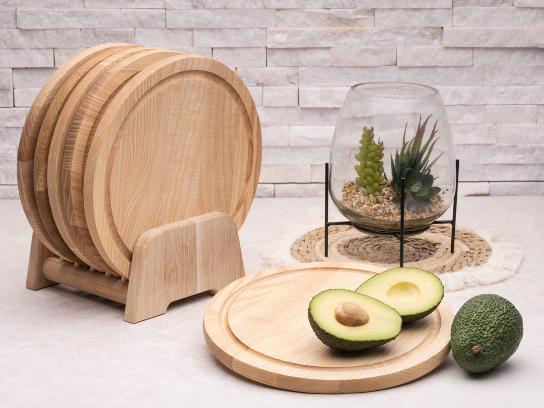 Round Ash Chopping Board