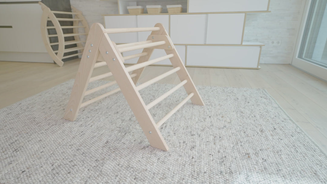 Beech Junior Climbing Triangle with Slide Board