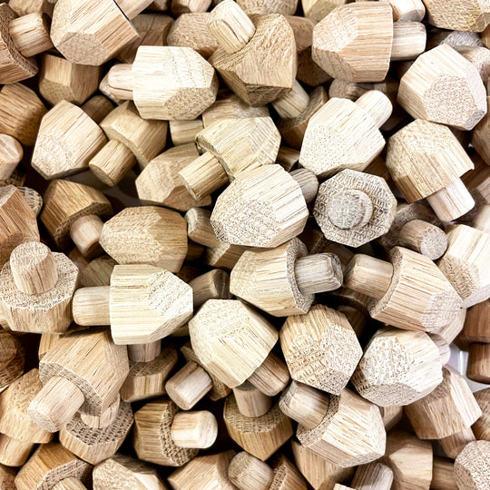 Oak Octagonal End Grain