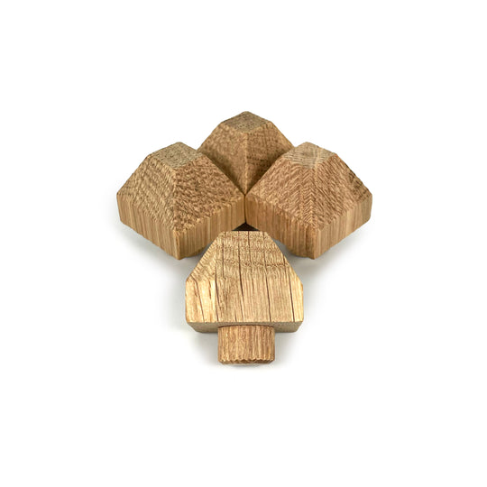 Oak Square End Grain