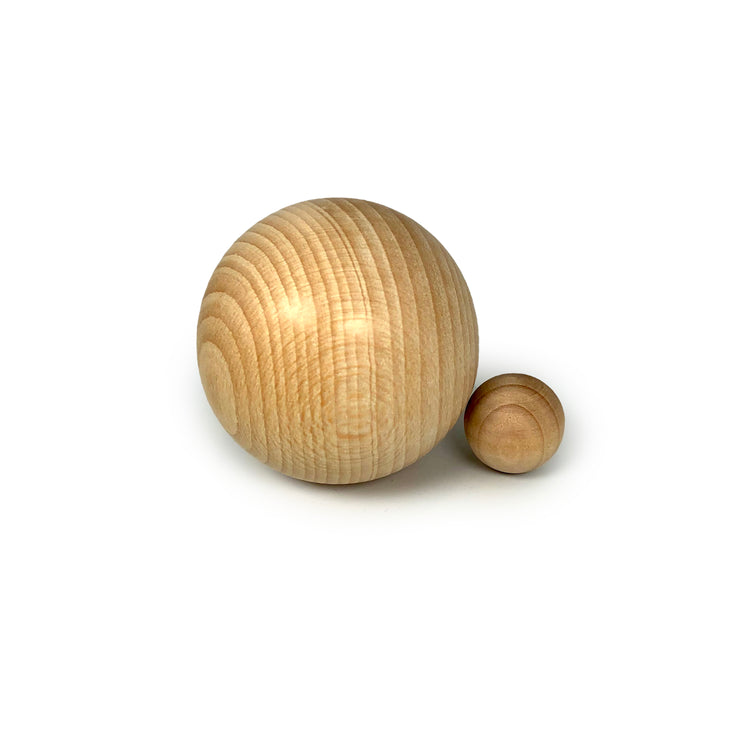 Wooden Balls & Spheres, Turned Timber Balls